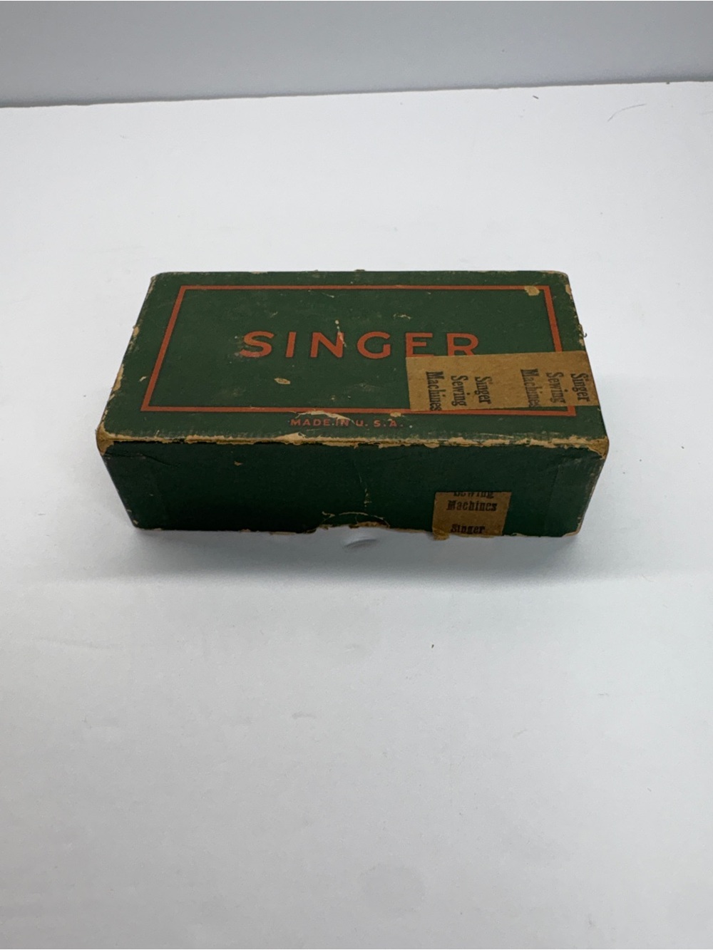 Vintage Singer Sewing Machine Attachments Presser Feet Lot w/ Original Box USA
